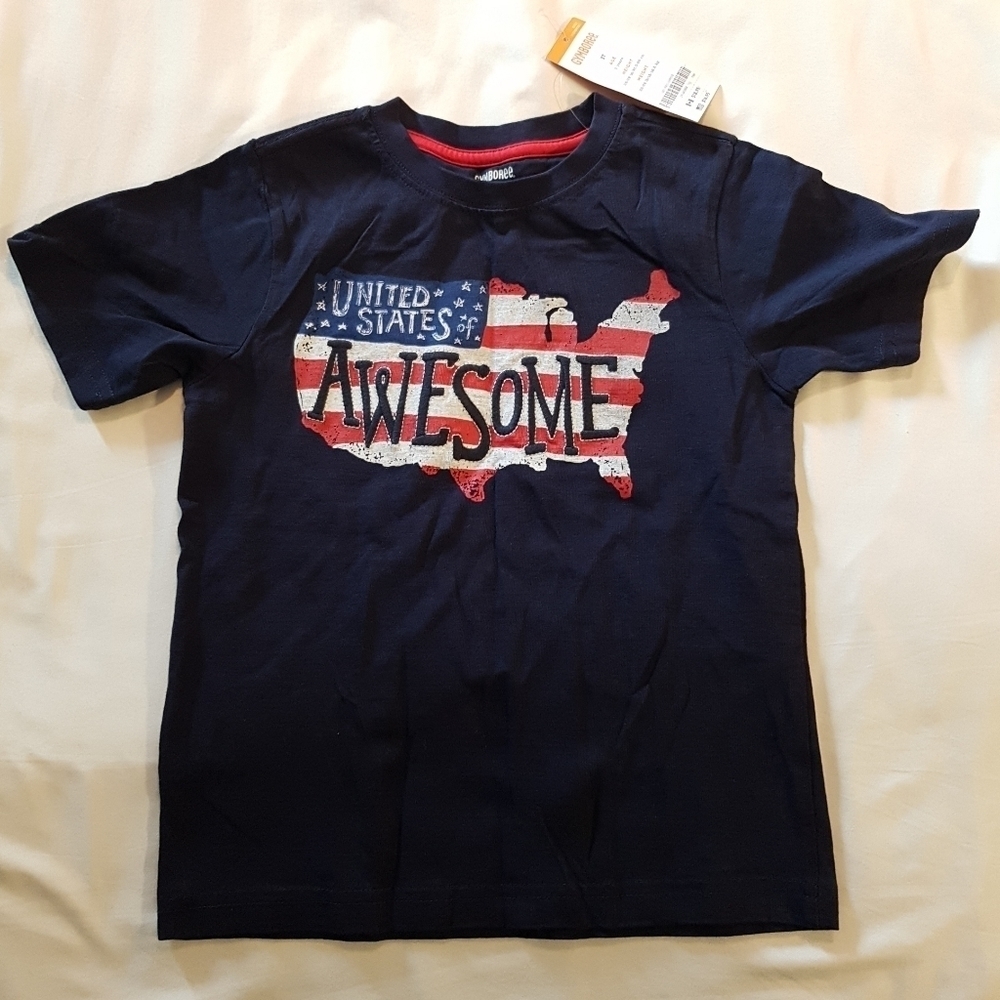 Gymboree boys size 3T 4th of July shirt New